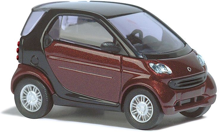 Busch 48953 1:87 Smart Fortwo Metallic