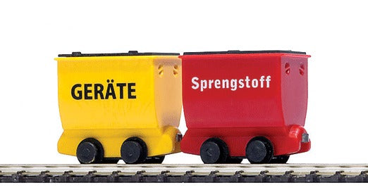 Busch 5022 HO Tipper Wagons Set (Set of 2)