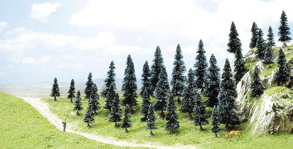 Busch 6592 N/Z 1.2"-2" Fir Trees