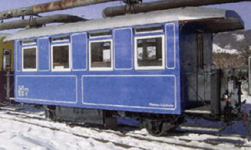 LGB 34073 G Blue Stainzer Lokalbahn Flascherlzug Car