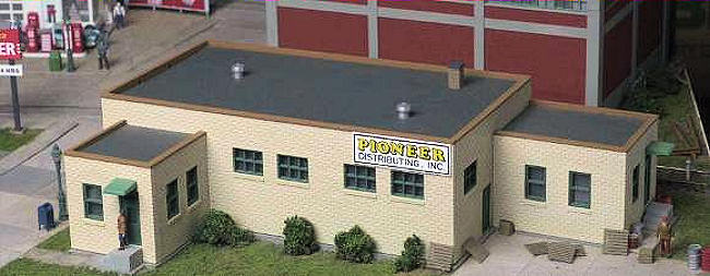 City Classics 109 HO Carnegie Street Manufacturing Building Kit