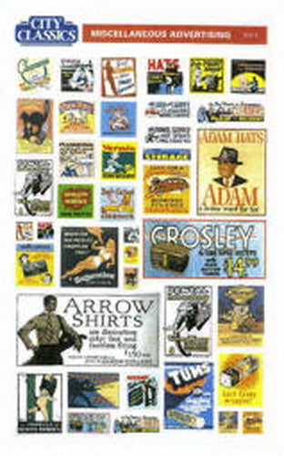 City Classics 5016 Miscellaneous Advertising Signs