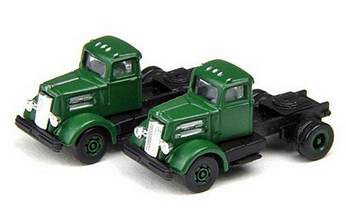 Classic Metal Works 51138 N Mini Metals Green Super Power Tractors (Pack of 2)