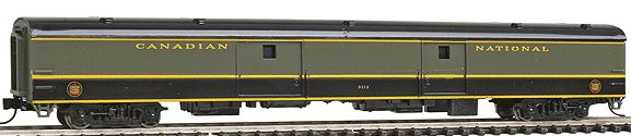 Con-Cor 40337 N CN 85' Smooth-Side Full Baggage with Micro-Trains Couplers