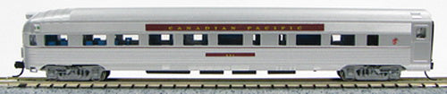 Con-Cor 41510 N CP Budd 85' Corrugated-Side Round-End Observation Car