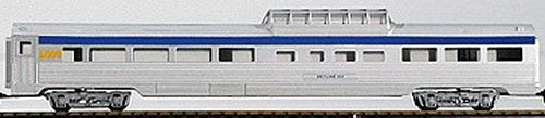 Con-Cor 0001-078111 85' Streamlined Budd Vista Dome - Assembled w/McHenry