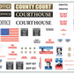 DPM 12500 HO County Courthouse Kit