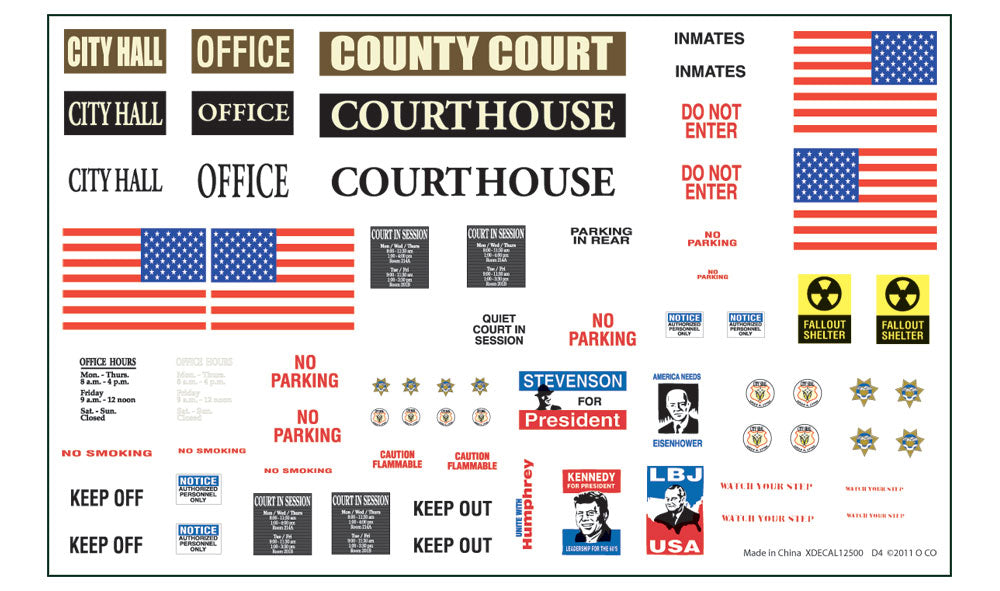 DPM 12500 HO County Courthouse Kit