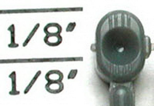 Detail Associates 1001 HO Pyle Oscilliating Single Headlights (Pack of 2)
