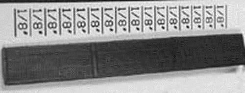 Detail Associates 2714 HO Late Type EMD SD45 3-Panel Radiator Grille (Pack of 2)