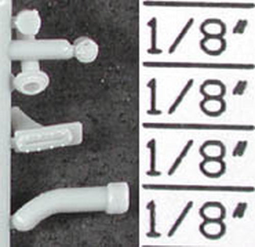 Detail Associates 3102 HO Fuel Tank Fitting Set