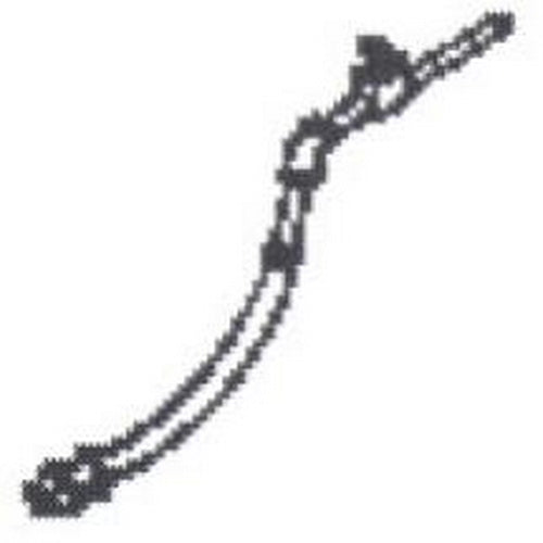 Details West 302 HO Scale Drop Elbow Style Air Hose (Pack of 2)