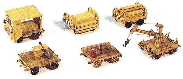 Durango Press 90 HO Track Crew Work Train Kit
