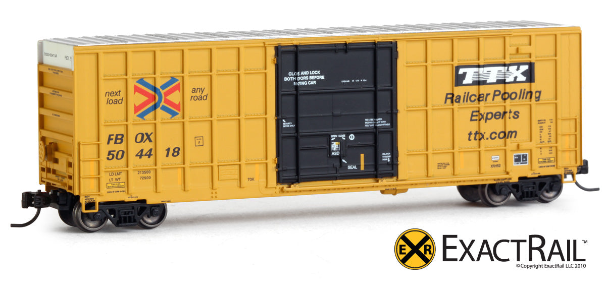 ExactRail EN-50701-34 N TTX 50'Hy-Cube Box #504564