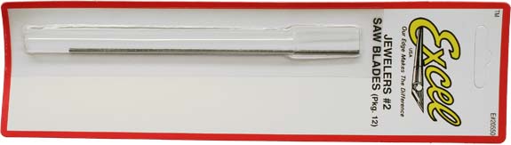 Excel 20550 44 Teeth/Inch #2 Jewelers Saw Replacement Blade