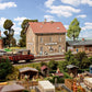 Faller Gmbh 110122 HO Sonnheide Station Kit (Plastic) Weathered
