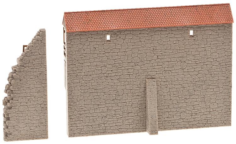 Faller 130404 HO Scale Old-Town Wall Sections Model Building Kit
