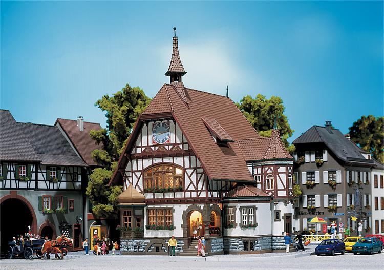 Faller 130427 Town Hall "Allmannsdorf" Model Building Kit