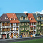 Faller 130430 HO Scale Relief Houses Building Kit (Pack of 6)