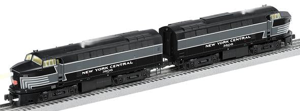 Lionel 6-38568 NYC Legacy RF-16 Sharknose AA Diesel Engine Set #3806/3808