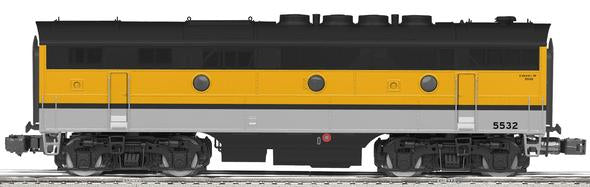 Lionel 6-38705 O Gauge Denver & Rio Grande F3 Powered B-Unit Diesel #5532