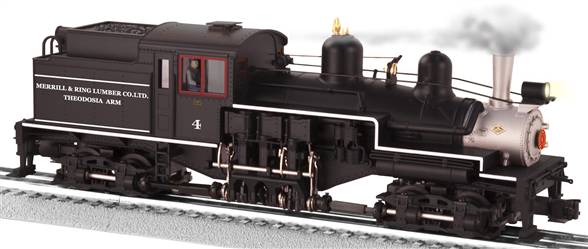 Lionel 6-11239 O Merrill & Lumber Co Legacy 2-Truck Shay #4