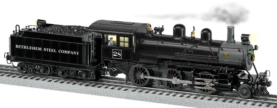 Lionel 6-11290 O Bethlehem Steel 2-6-0 Mogul Steam Locomotive with Tender #28