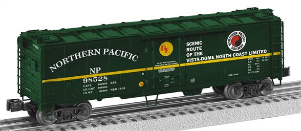 Lionel 6-17725 O Gauge Northern Pacific Steel-Sided Reefer
