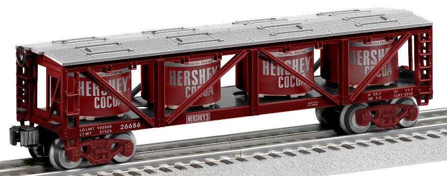 Lionel 6-26686 O Gauge Hershey's Cocoa Vat Car