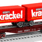 Lionel 6-26693 O Gauge Krackel Piggyback Flatcar w/ 2 Trailers
