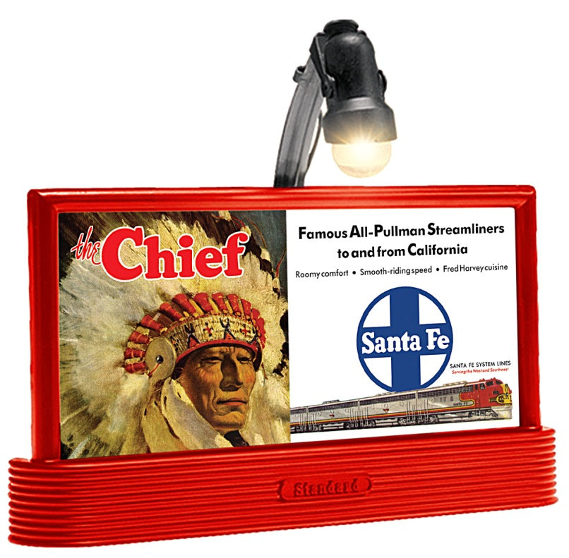 Lionel 6-37122 Santa Fe Blinking Light Billboard