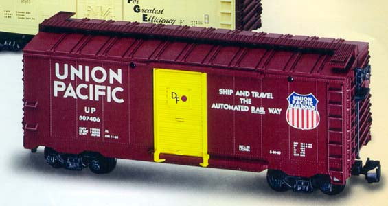 Lionel 8-87016 Union Pacific Boxcar w/Plastic Wheels