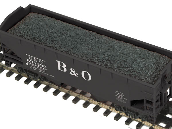 MTH 20-97733 O Baltimore & Ohio 2-Bay Offset Hopper Car Set (Set of 2)