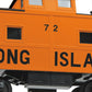 MTH 20-91356 O Gauge Long Island Steel Center Cupola Caboose #72