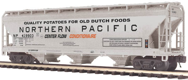 MTH 20-97752 O Northern Pacific 3-Bay Centerflow Hopper #419903