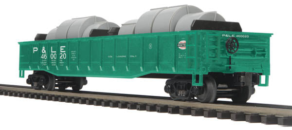 MTH 20-98844 O Pittsburgh & Lake Erie Gondola Car w/ Coil Steel Load #460020