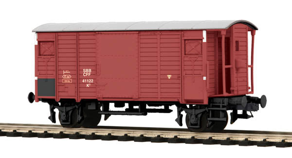 MTH 20-99009 3-Rail SBB-CFF European Gedeckter Guterwagen Boxcar
