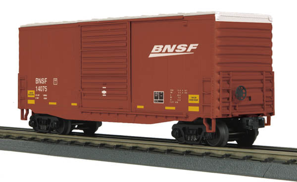 MTH 30-74643 O Scale BNSF 40' High Cube Box Car #14075