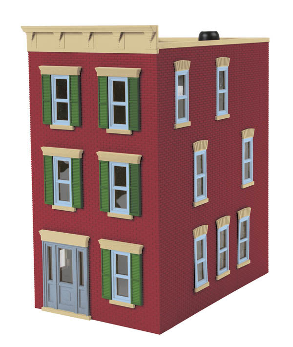 MTH 30-90375 Main Street Brick 3-Story Town House #2