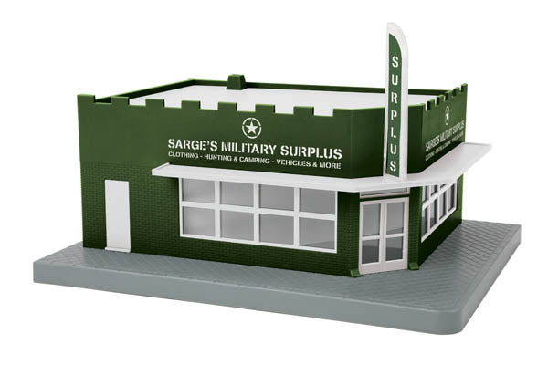 MTH 30-90394 Sarge's Military Supple Single Story Opposite Corner