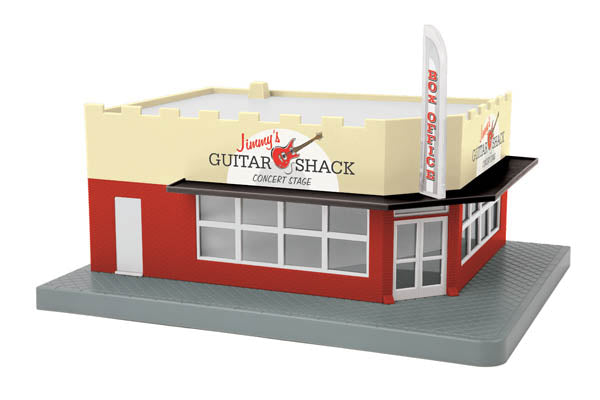 MTH 30-90395 Jimmy's Guitar Shack Single Story Opposite Corner