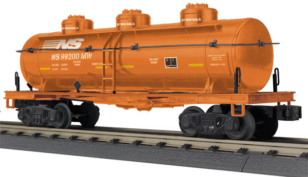 MTH 30-73366 O Norfolk Southern 3-Dome Tank Car #99200