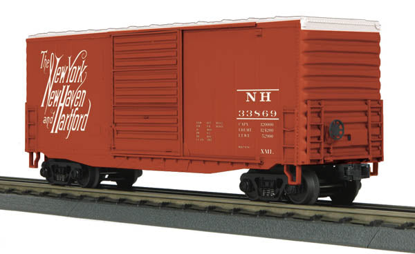 MTH 30-74687 O Scale New Haven 40' High Cue Box Car #33869