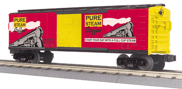 MTH 30-74691 O Pure Steam Coffee Box Car #13312