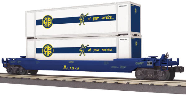 MTH 30-76437 O Alaska HuskyStack Car w/ETD