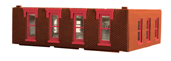 MTH 30-90445 O Pennsylvania City Building 1 Single Story Addition