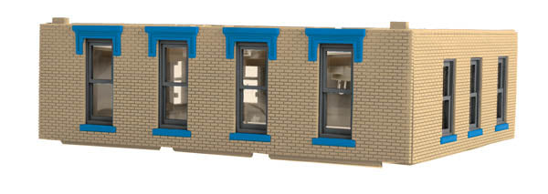 MTH 30-90447 O Johnson Pharmacy City Building 1 Single Story Addition