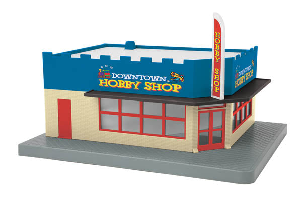 MTH 30-90451 O Downtown Hobby Single Story Opposite Corner Store