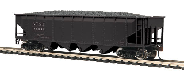 MTH 81-75018 HO Scale Santa Fe 70-Ton Quad Hopper #185043