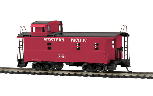 MTH 85-77010 HO Scale Western Pacific Steel Caboose #761
